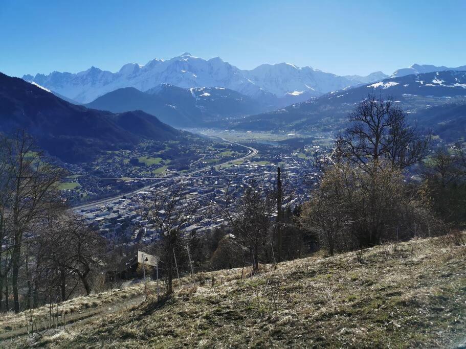 Super Appartement Cocooning Vu Mont Blanc Sallanches Extérieur photo