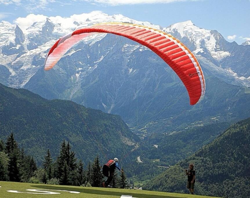 Super Appartement Cocooning Vu Mont Blanc Sallanches Extérieur photo